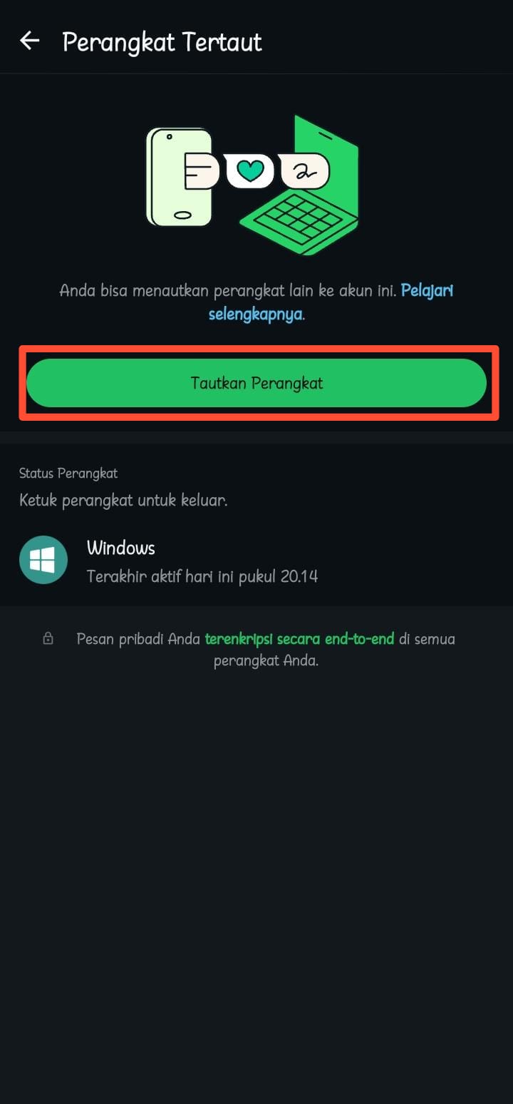 perangkat tertaut