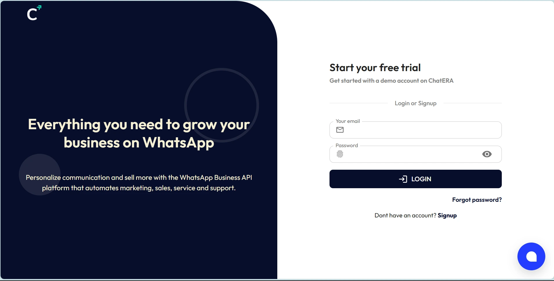 Chatera-login