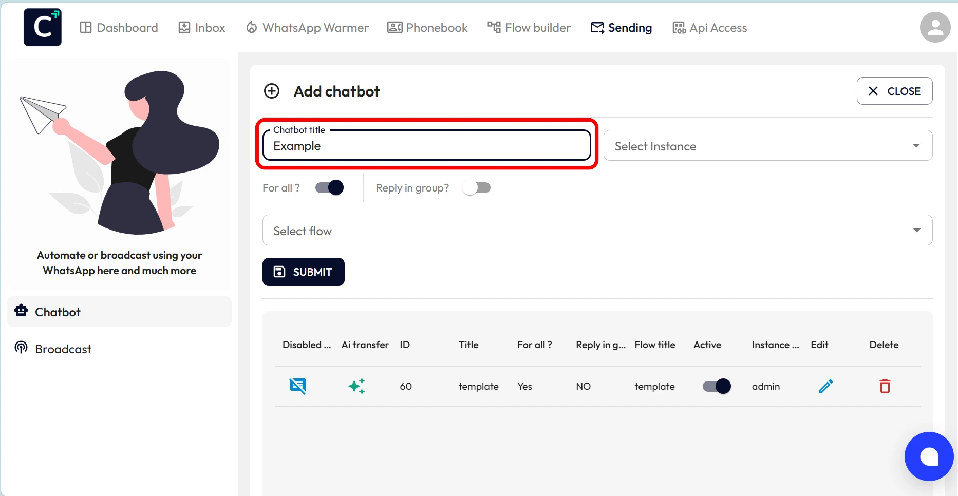 Chatera-title chatbot